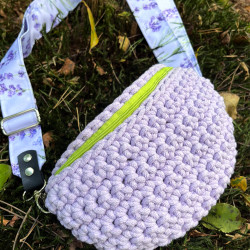 Lilac Lavender Belt Bag from Limoncello Design & Handmade