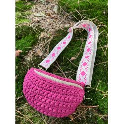 Peony Pink Belt Bag from Limoncello Design & Handmade