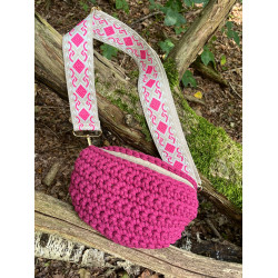 Peony Pink Belt Bag from Limoncello Design & Handmade