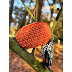 Pumpkin Orange Belt Bag from Limoncello Design & Handmade