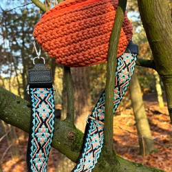 Pumpkin Orange Belt Bag from Limoncello Design & Handmade