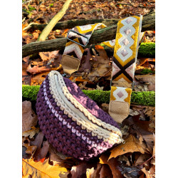 Purple Plum Belt Bag from Limoncello Design & Handmade