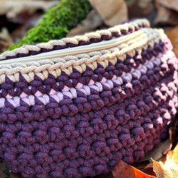 Purple Plum Belt Bag from Limoncello Design & Handmade