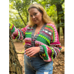 Sweater Green Spring by Limoncello Design & Handmade