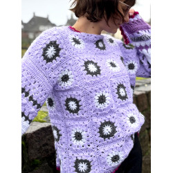 Sweater Lilac Lavender by Limoncello Design & Handmade