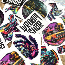 Sticker Set "Set 1" from Wroom Shop