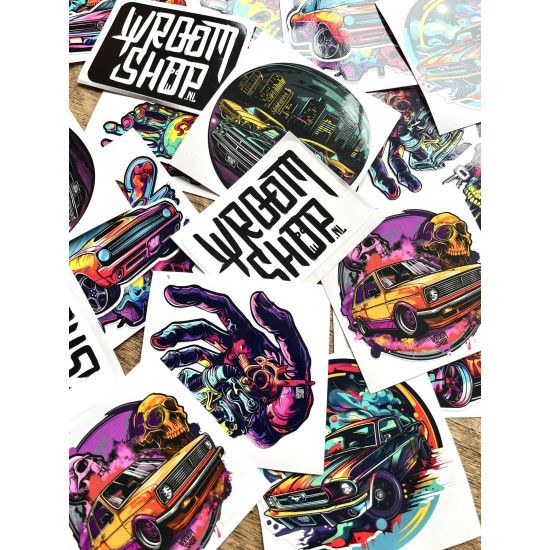 Sticker Set "Set 1" from Wroom Shop