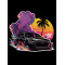 Black hoodie with unique "Audi Style Palm Beach" graphic from Wroom Shop