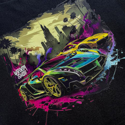 Color Flow Gotham City Kids T-Shirt | Wroom