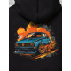 Black hoodie "Orange Power VW" Wroom Shop Black hoodie "Orange Power VW" Wroom Shop