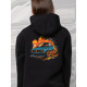 Black hoodie "Orange Power VW" Wroom Shop Black hoodie "Orange Power VW" Wroom Shop