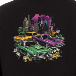 Classic Mafia Trio - black unisex hoodie | Wroom Shop