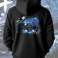 Black hoodie "Mercedes-Benz G-Class"  Wroom Shop
