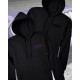 Black hoodie "Tesla Model S"  Wroom Shop