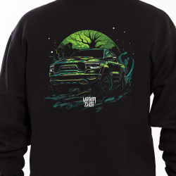 Black hoodie "Toxic Night Ram Style" Wroom Shop