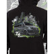 Black hoodie "VW Transporter T6"  Wroom Shop