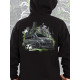 Black hoodie "VW Transporter T6"  Wroom Shop