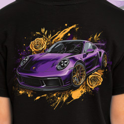Purple Drive Kids T-Shirt | Wroom