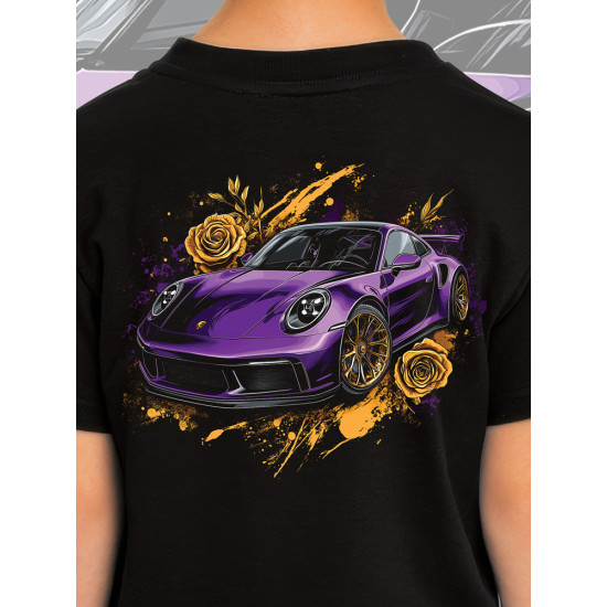 Purple Drive Kids T-Shirt | Wroom