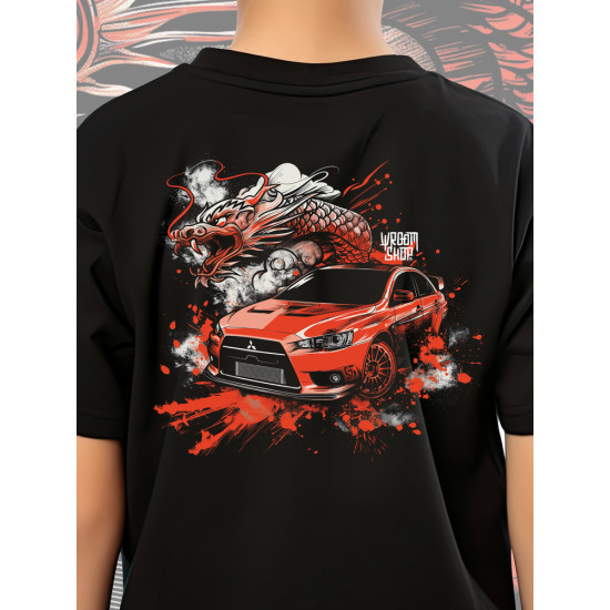 Red Dragon Kids T-Shirt | Wroom