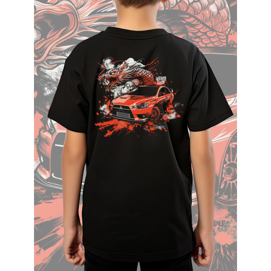 Red Dragon Kids T-Shirt | Wroom