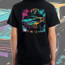 Retro Downtown Kids T-Shirt | Wroom