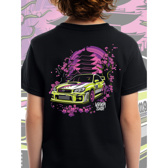 Sakura Performance Style Kids T-Shirt | Wroom