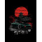 Black hoodie "Red Sun Mazda Style" Wroom Shop