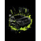 Black hoodie "Toxic Green Audi Style" Wroom Shop